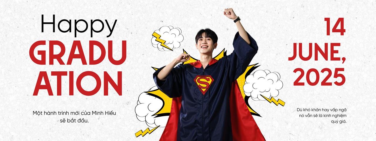 mẫu Banner tốt nghiệp 13