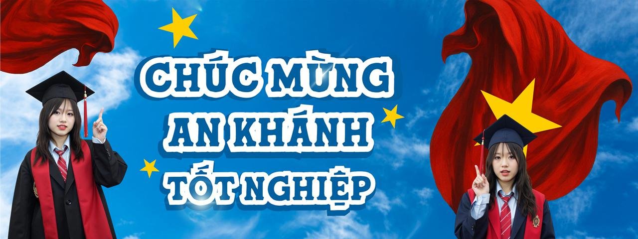 mẫu Banner tốt nghiệp 16