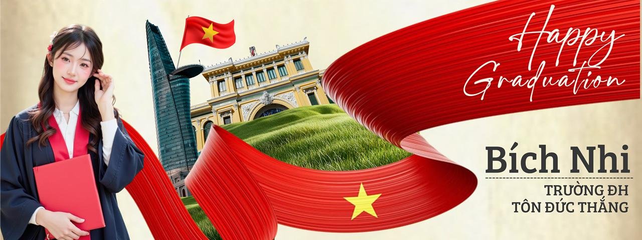 mẫu Banner tốt nghiệp 23