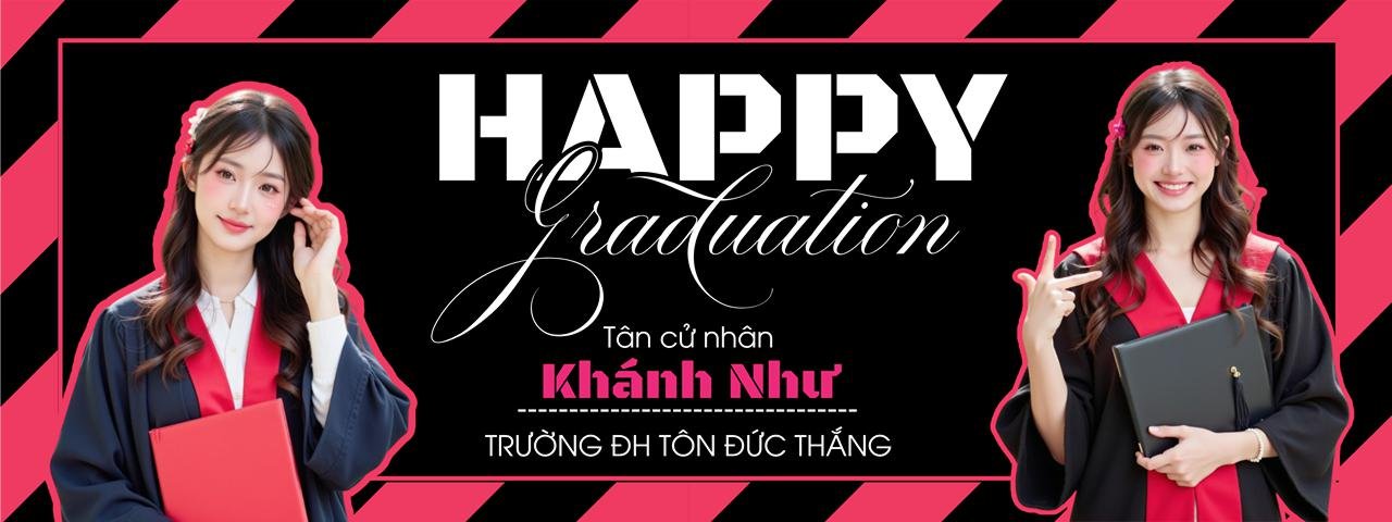 mẫu Banner tốt nghiệp 9