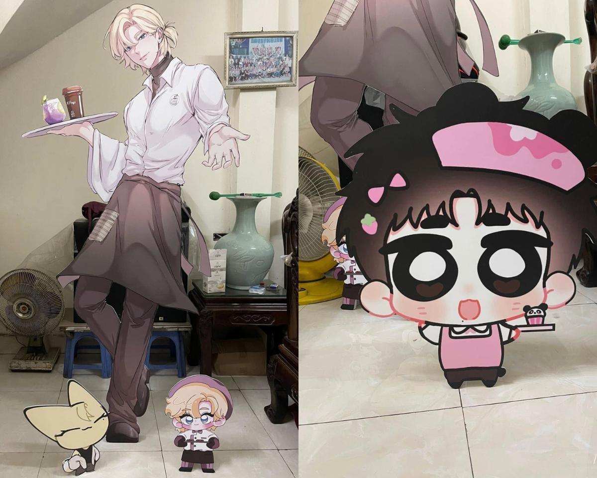 stande mô hình người anime