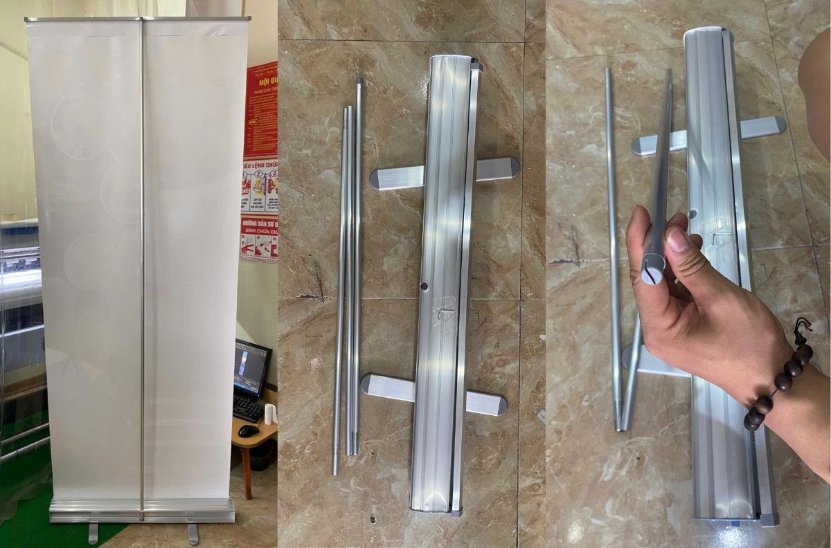 standee chân cuốn