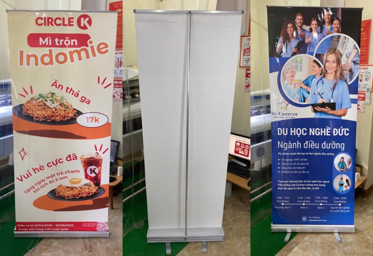 Standee cuộn dành cho sự kiện