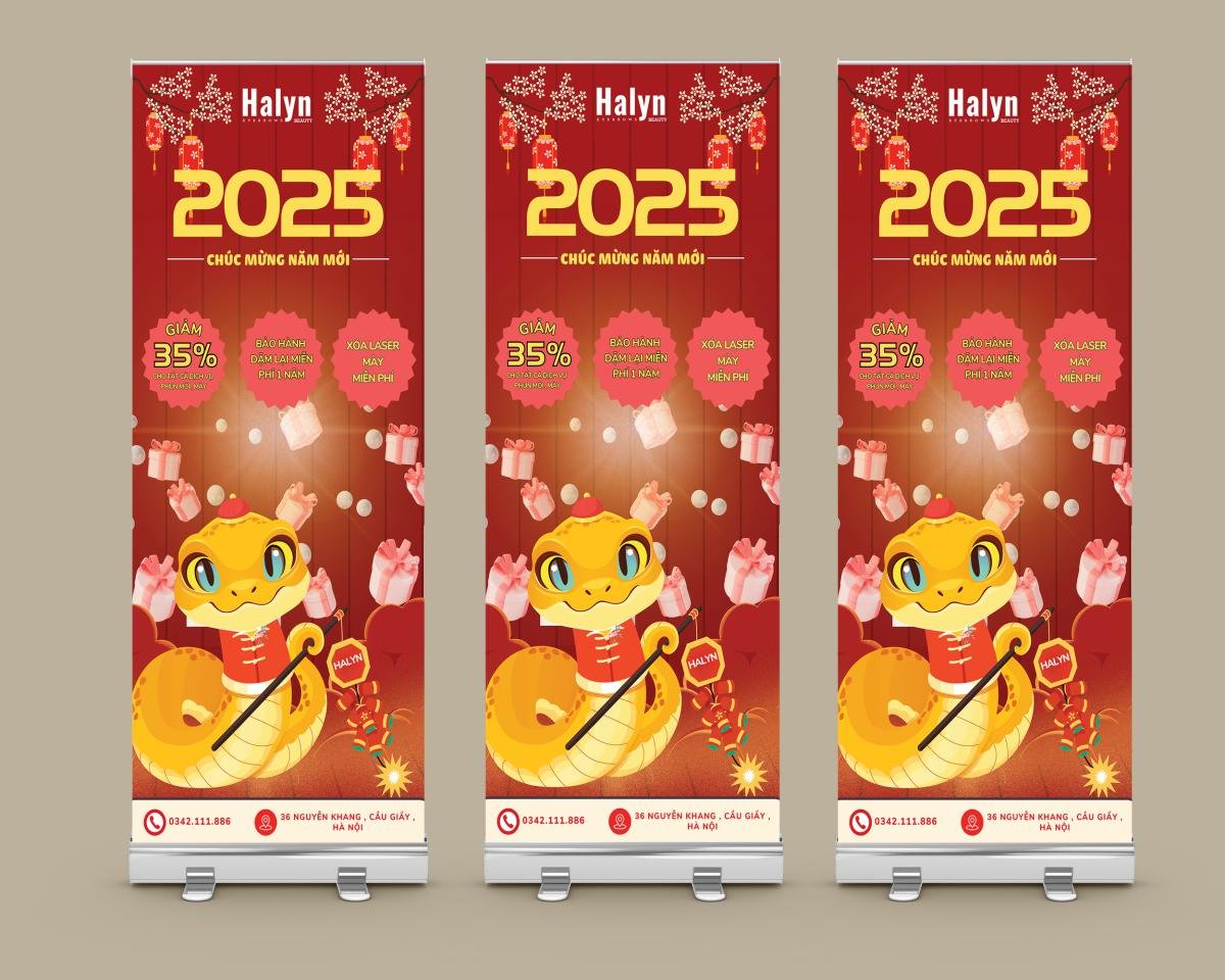 standee khuyến mãi ngày tết