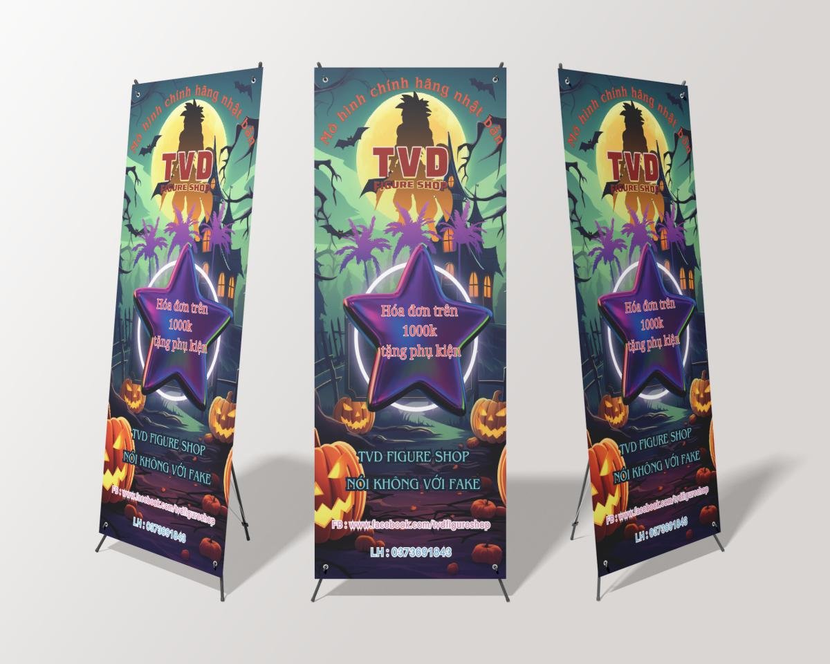 standee ngày halloween
