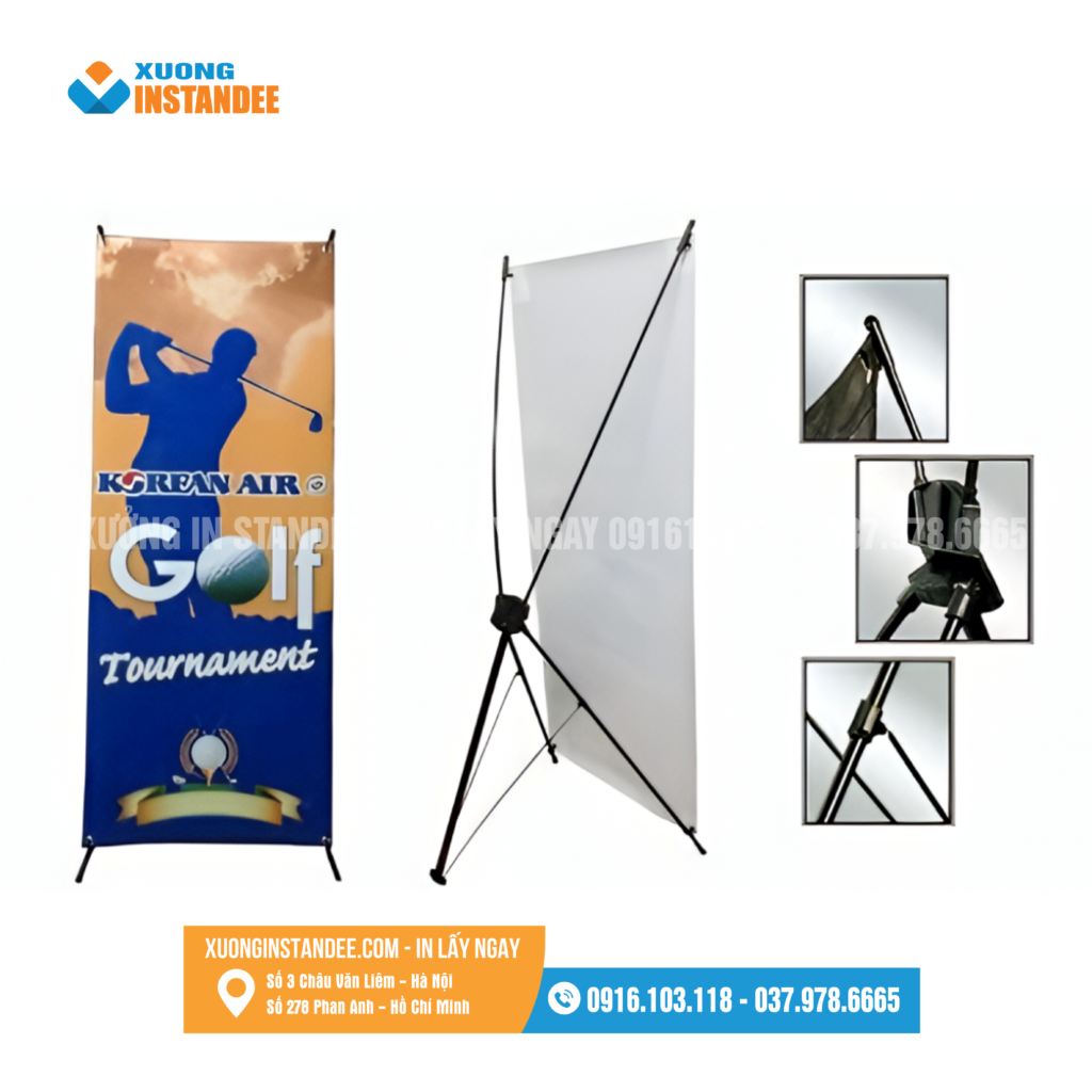 standee X thường 80x180cm